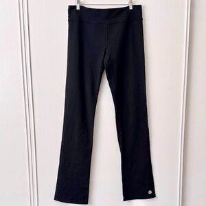 Tory Burch Sport XL Flare Black Yoga Pants